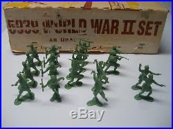 Marx European Battleground Playset 18 Russians 54mm Genuine Complete Rare