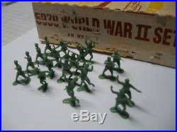 Marx European Battleground Playset 18 Russians 54mm Genuine Complete Rare