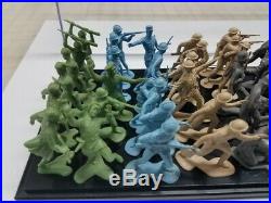 Marx European Battleground Playset Soldier Mold Sets Brit, Russian, French, More