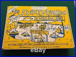 Marx FLINTSTONES Collector Set Playset Ruby Edition 1991 Complete in Box #4673