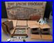 Marx FORT APACHE STOCKADE SET, Series 2000 #3660 with BOX, Incomplete