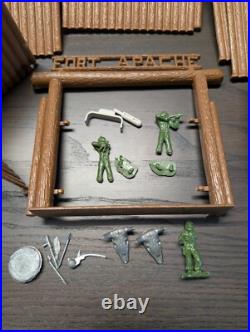 Marx FORT APACHE STOCKADE SET, Series 2000 #3660 with BOX, Incomplete