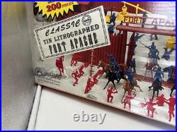 Marx Famous Fort Apache Western Playset 200+ Pcs #4502 NEW In Box 1990s Reissue