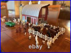 Marx Farm Play Set late 1950's BARN Bonanza (95 vintage 1950s/60s Marx pieces)