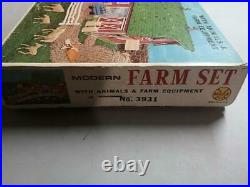 Marx Farm Playset Marx #3931 Sealed Never Opened 100% Mint