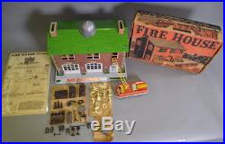 Marx Fire House Playset in Box, Take a LOOK