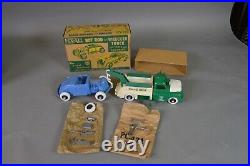 Marx Fix- All Cities Service Hot Rod and Wrecker Truck in Box