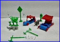 Marx Flintstone partial set with the box
