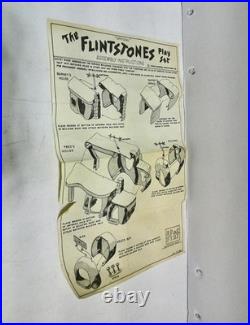 Marx Flintstone partial set with the box