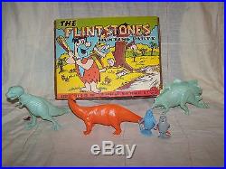 Marx Flintstones Hunting Party COMPLETE! , great shape