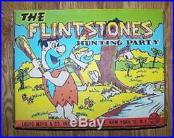 Marx Flintstones Hunting Party COMPLETE! , great shape