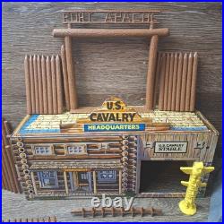 Marx Fort Apache 3675 1957 Cavalry Headquarters Playset With Accessories & Figures Marx Fort Apache 3675 1957 Cavalry Headquarters Playset With Accessories & Figures