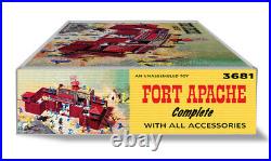 Marx Fort Apache # 3681 OR Iwo Jima # 4147 Play Set Box