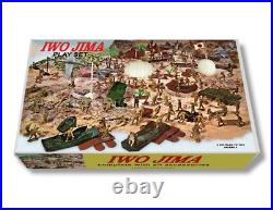 Marx Fort Apache # 3681 OR Iwo Jima # 4147 Play Set Box