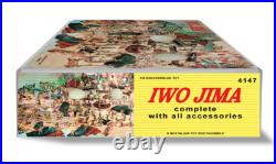 Marx Fort Apache # 3681 OR Iwo Jima # 4147 Play Set Box