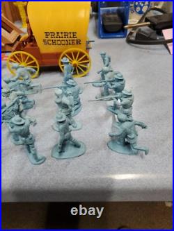 Marx Fort Apache American Heroes Playset Toy Soldiers 1960's