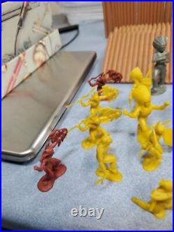 Marx Fort Apache American Heroes Playset Toy Soldiers 1960's