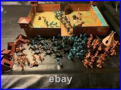Marx Fort Apache Carry All Action Play Set #4685 Loaded withExtras + GRAIL CUSTER