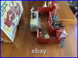 Marx Fort Apache Plastic Play Set with Box, No. 3691