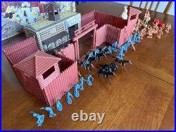Marx Fort Apache Plastic Play Set with Box, No. 3691