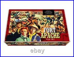 Marx Fort Apache Play Set Box OR Marx The Professionals Play Set Box