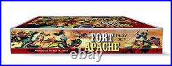 Marx Fort Apache Play Set Box OR Marx The Professionals Play Set Box