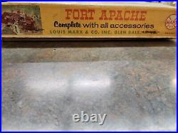 Marx Fort Apache Playset #3681 From 1964