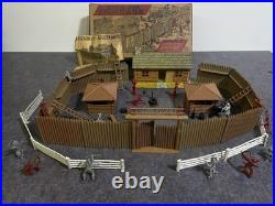 Marx Fort Apache Playset Box + With Lots & Extra Accessories + Miscellaneous
