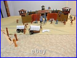 Marx Fort Apache Playset Tin Litho 1/32nd 43 figures (April. Listing)