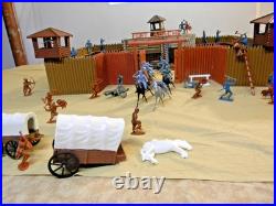 Marx Fort Apache Playset Tin Litho 1/32nd 43 figures (April. Listing)