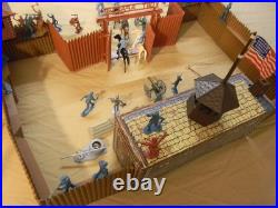 Marx Fort Apache Playset Tin Litho 1/32nd 43 figures (April. Listing)