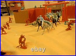 Marx Fort Apache Playset Tin Litho 1/32nd 43 figures (April. Listing)