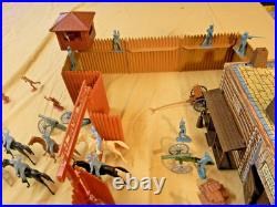 Marx Fort Apache Playset Tin Litho 1/32nd 43 figures (April. Listing)