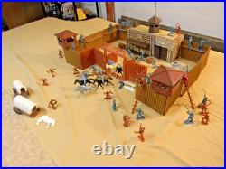 Marx Fort Apache Playset Tin Litho 1/32nd 43 figures (April. Listing)