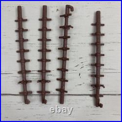 Marx Fort Apache Playset Vintage Plastic Soldiers Indians Horses 1967-68 4685