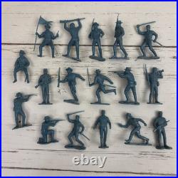 Marx Fort Apache Playset Vintage Plastic Soldiers Indians Horses 1967-68 4685