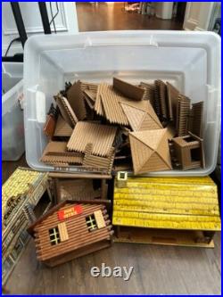 Marx Fort Apache Roy Rogers Playsets Tin Litho Plastic