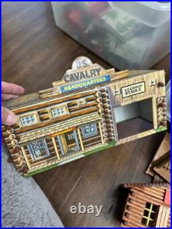 Marx Fort Apache Roy Rogers Playsets Tin Litho Plastic Marx Fort Apache Roy Rogers Playsets Tin Litho Plastic