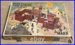 Marx Fort Apache Set 3681 Incomplete Marx Fort Apache Set 3681 Incomplete