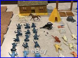 Marx Fort Apache Stockade Play Set With Box