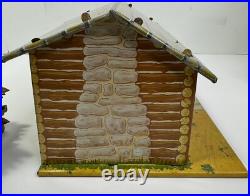 Marx Fort Apache Stockade Playset 3612 Original Box Incomplete
