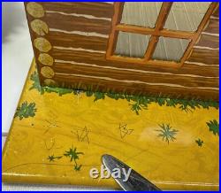 Marx Fort Apache Stockade Playset 3612 Original Box Incomplete