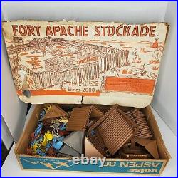 Marx Fort Apache Stockade Series 2000 SOLD AS-IS