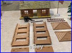 Marx Fort Apache Stockade Set Box#3612