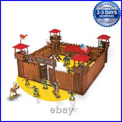 Marx Fort Apache Vintage Cowboy Indian Figures Old West Playset