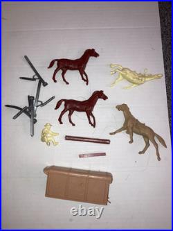 Marx Fort Apache vintage MISC wagon top Calvalry RARE