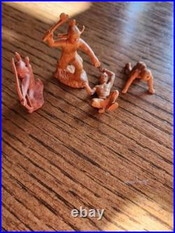 Marx Fort Deaborn Set From 1957, 65 Pieces