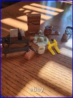 Marx Fort Deaborn Set From 1957, 65 Pieces