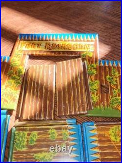 Marx Fort Deaborn Set From 1957, 65 Pieces