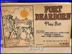Marx Fort Dearborn Play Set Box#3688MO
